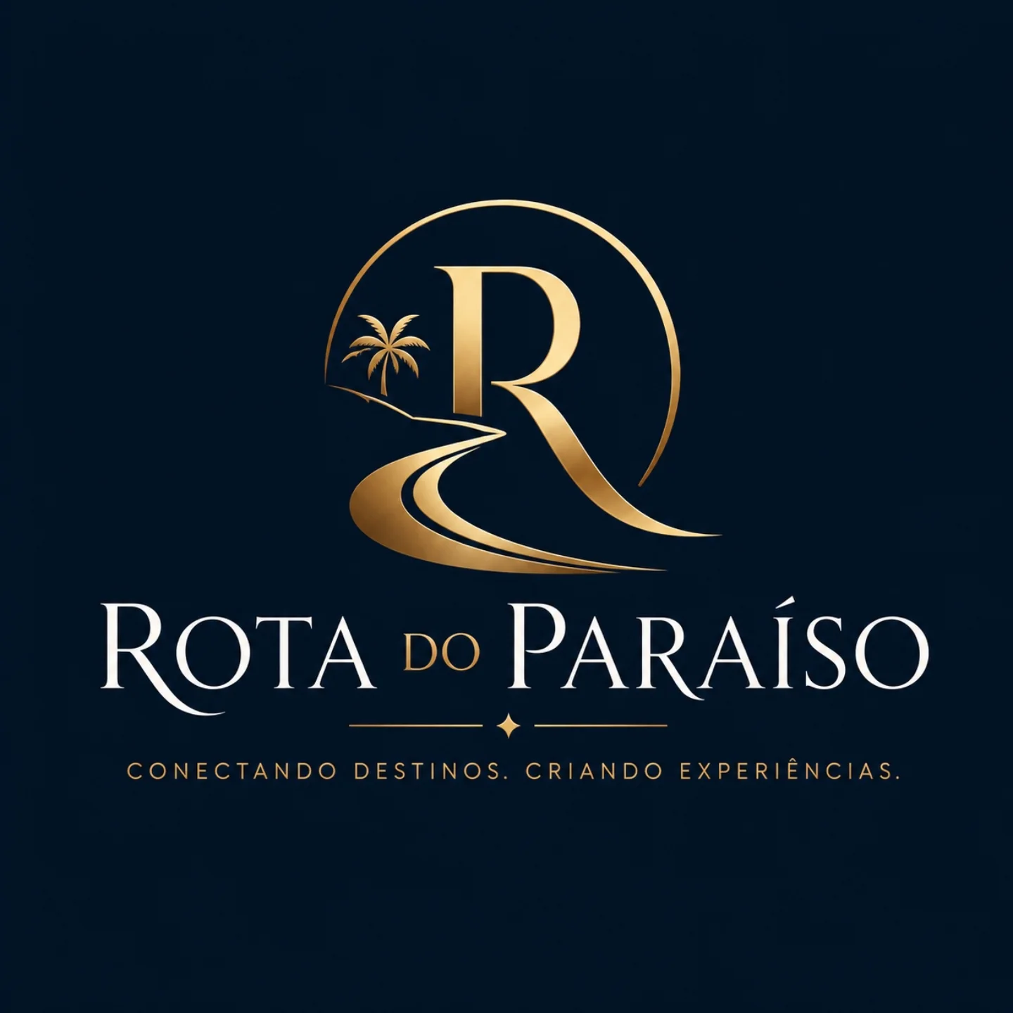 Logo Rota do Paraíso - Conectando destinos. Criando experiências.